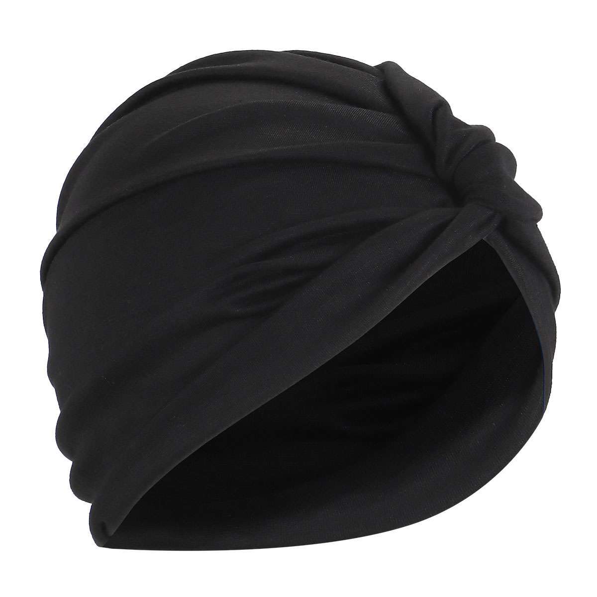 African Head Wrap Stretch Indian Hat Women Braid Hijab Turban Chemo Cap Headwear