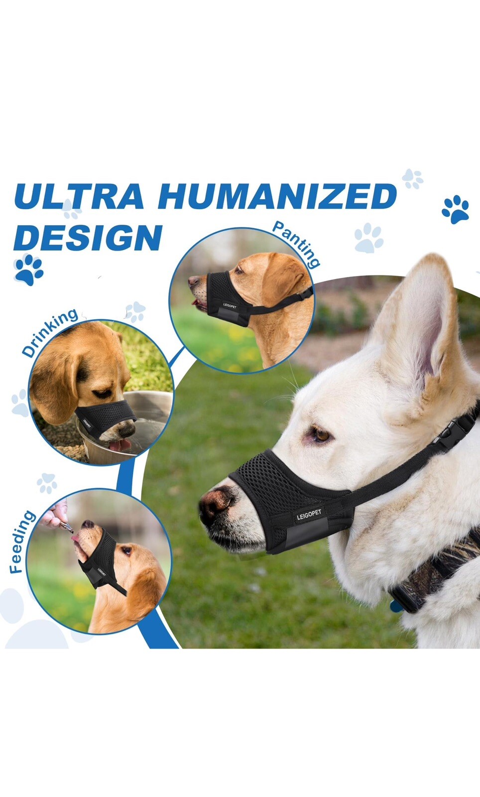 dog muzzle large