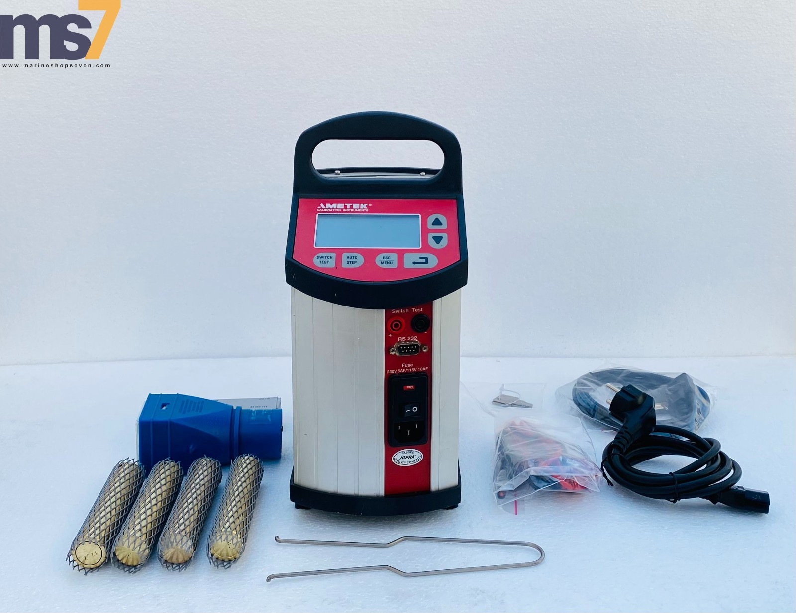 AMETEK JOFRA MTC-650A DRY BLOCK TEMPERATURE CALIBRATOR AMB.-650'C 115/230VAC