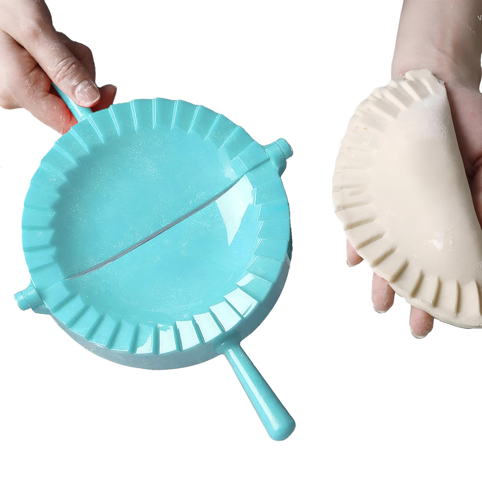 Dumpling Maker,Empanada Maker Press,Tortilla Folder,Tortilla 8 Inches, Mint