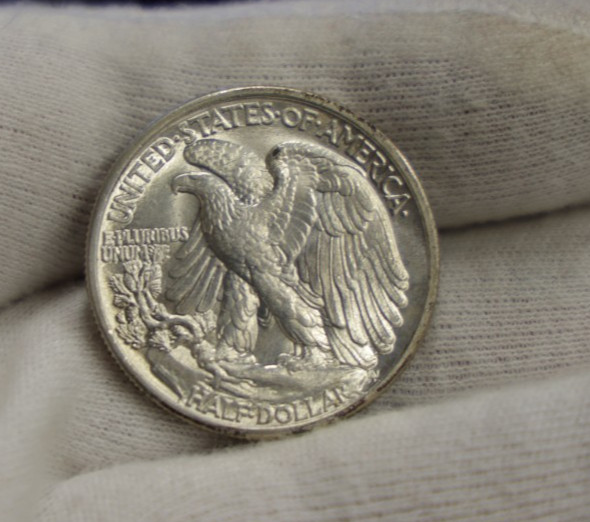 1940 US Walking Liberty Half 50c Unc