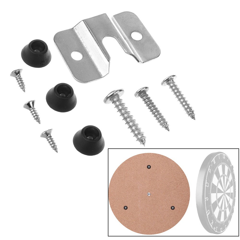 Sturdy Metal Bracket for Dartboard Wall Mount Quick and Reliable Fixing