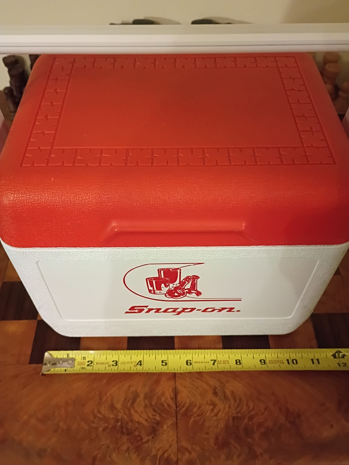 Vintage Snap On Tools Cooler Gott Brand Model 1806 Red & White