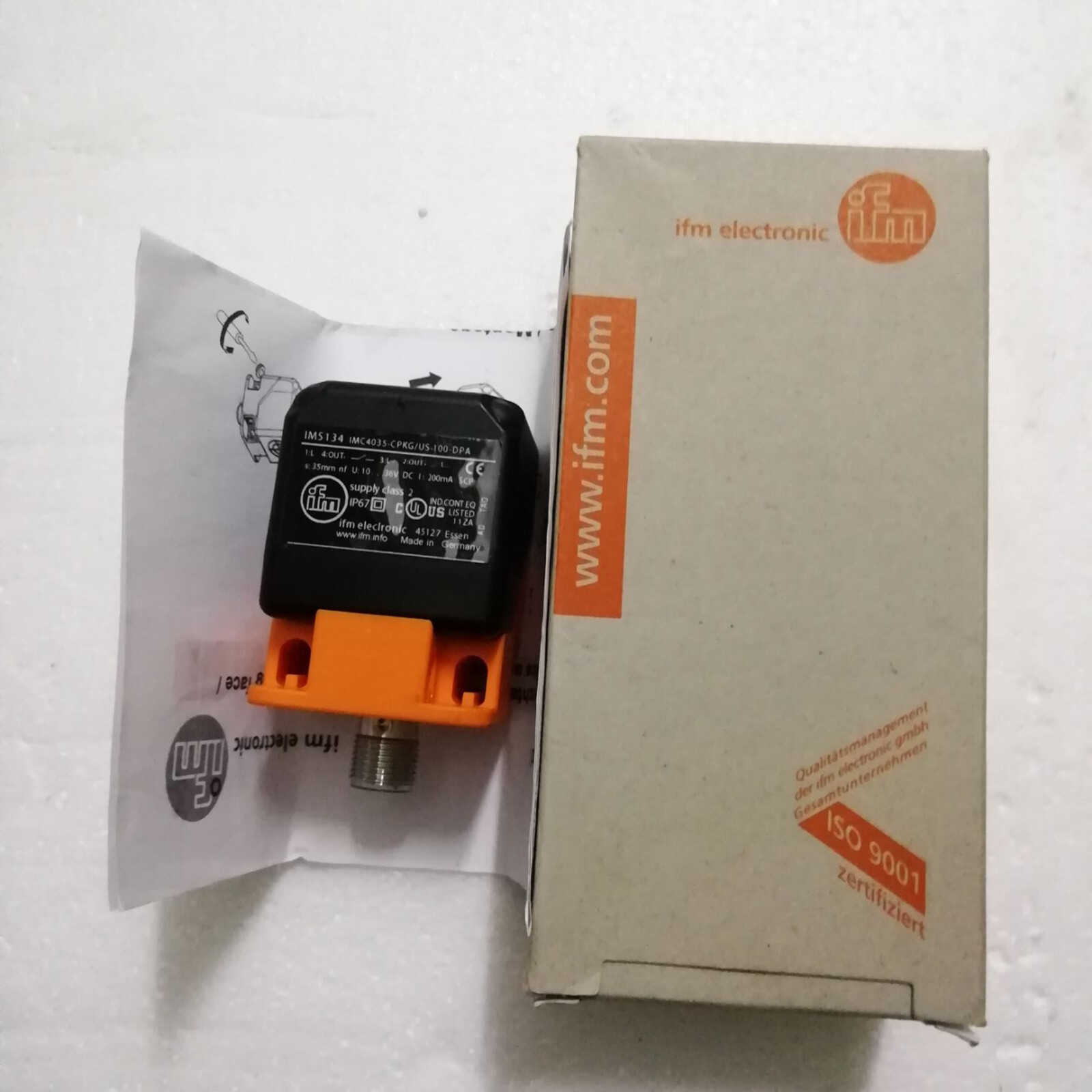 IFM  IM5134  Inductive Sensor 10...36 DC PNP New