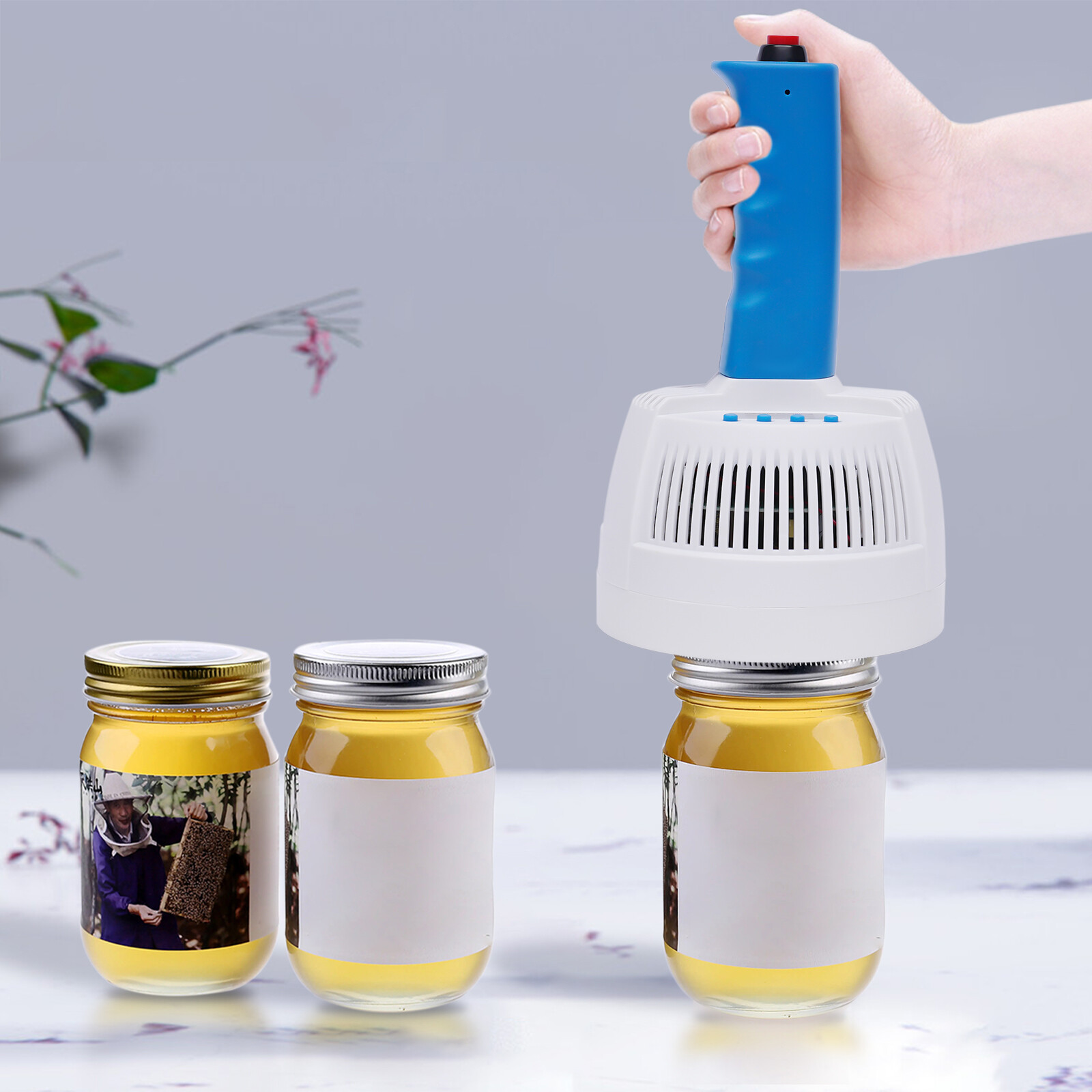 Induction Sealer Electromagnetic Heating Plastic Bottle Sealing Machine Handheld