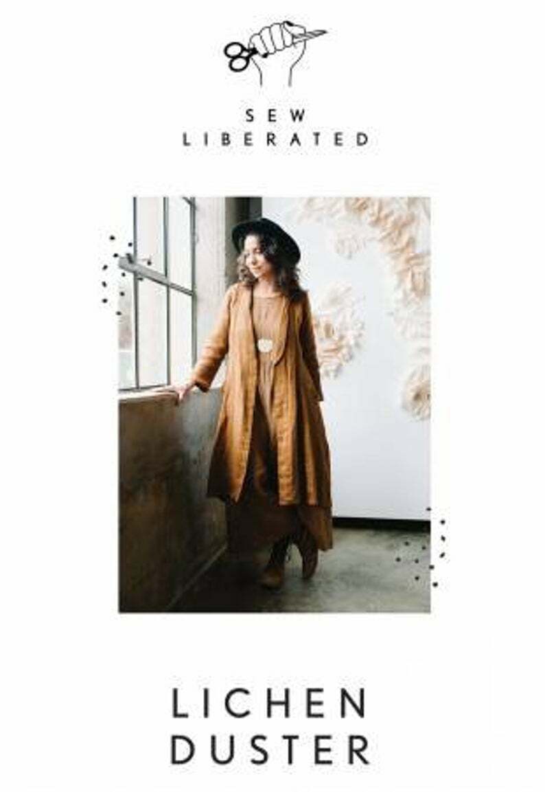 Lichen Duster Sewing Pattern! Perfect Layering Piece! Sew Liberated Sizes 0-30