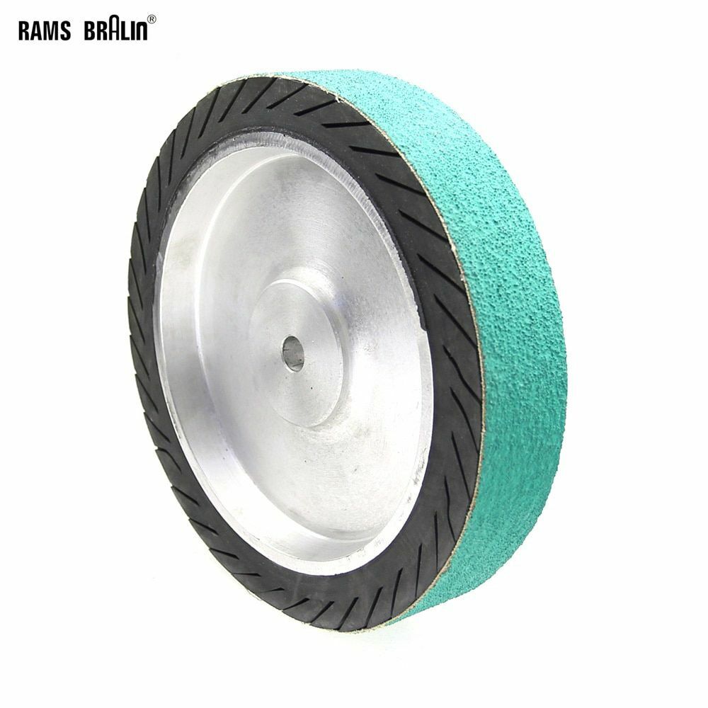 Centrifugal Rubber Contact Wheel 10" Expander Wheel for Sanding 250*50*15.875mm