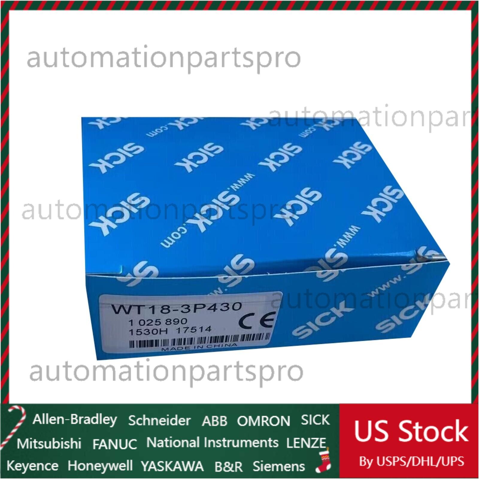 US FREE TAX  SICK WLL170-2P430 WLL1702P430 6029514 Photoelectric