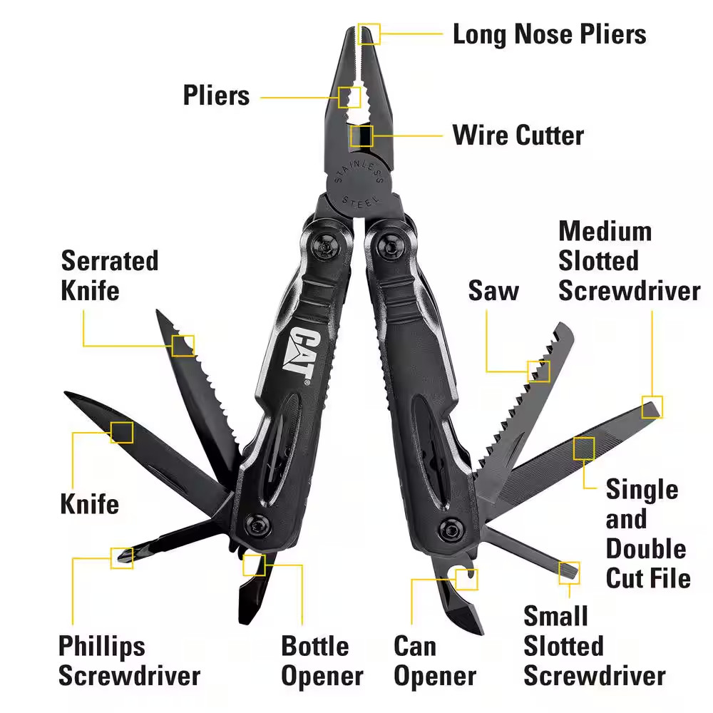 New Caterpillar Multi-Function Tool 13-in-1 980021 Free Ship NEW
