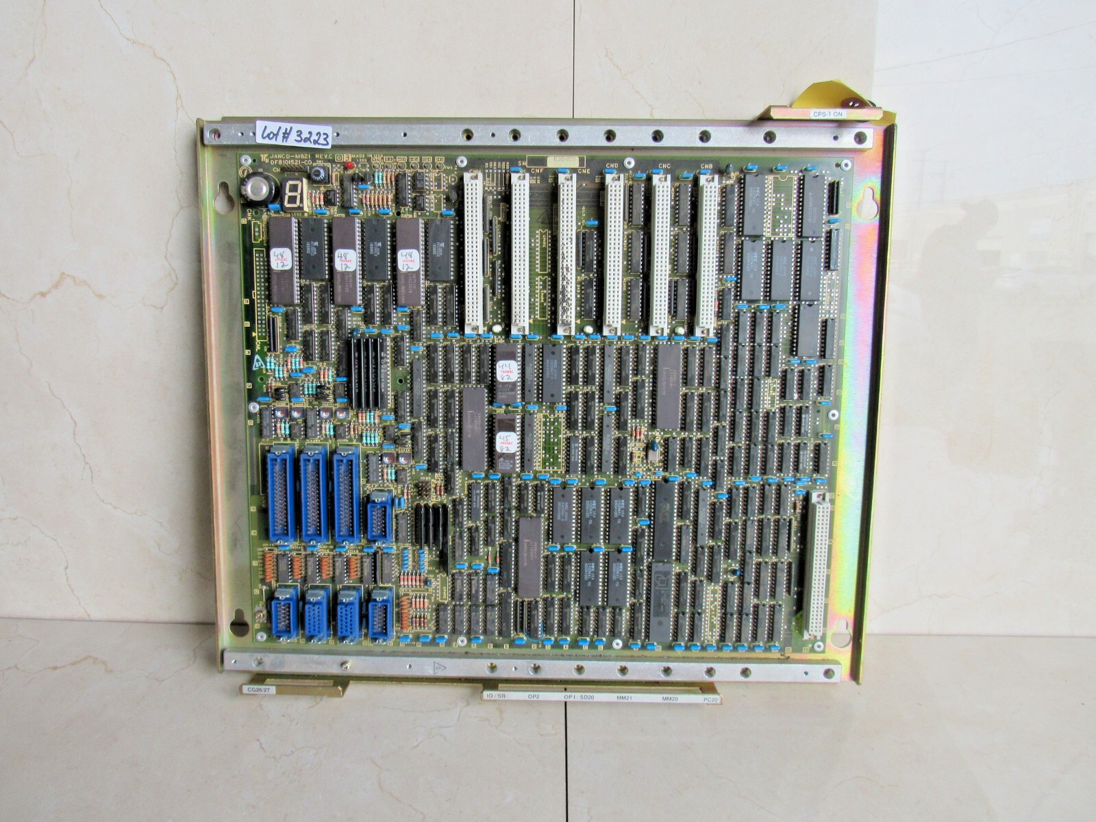 Yaskawa JANCD-MB21 / DF8101521-CO / C0 / Lot # 3223 Listed by Mike