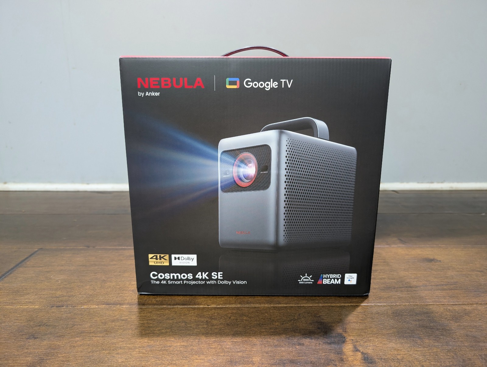 NEBULA Cosmos 4K SE Portable Smart Projector - Brand New