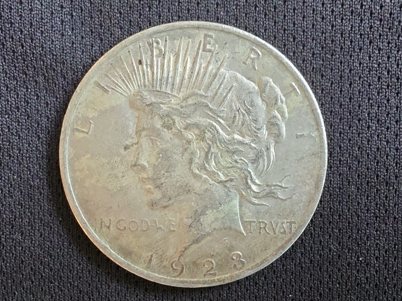 1923 Silver Peace Dollar