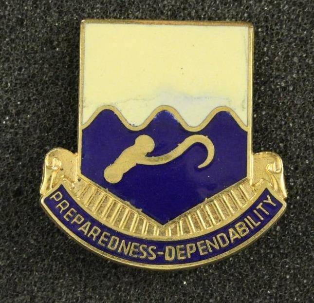 Vintage US Military Army DUI Unit Insignia Pin 11th Transportation Battalion