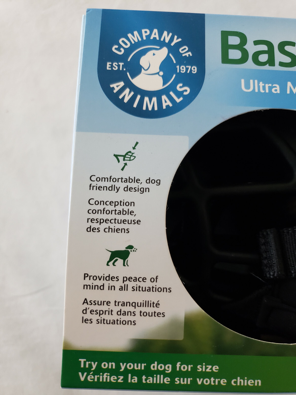 Baskerville Ultra Muzzle for Dogs, Size 5 Black Comfortable dog friendly design