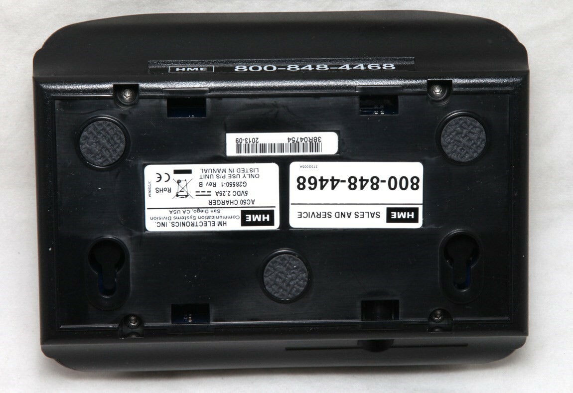 New AC50 AC-50 4-Slot Battery Charger For HME HS6100 Drive Thru Intercom BAT50
