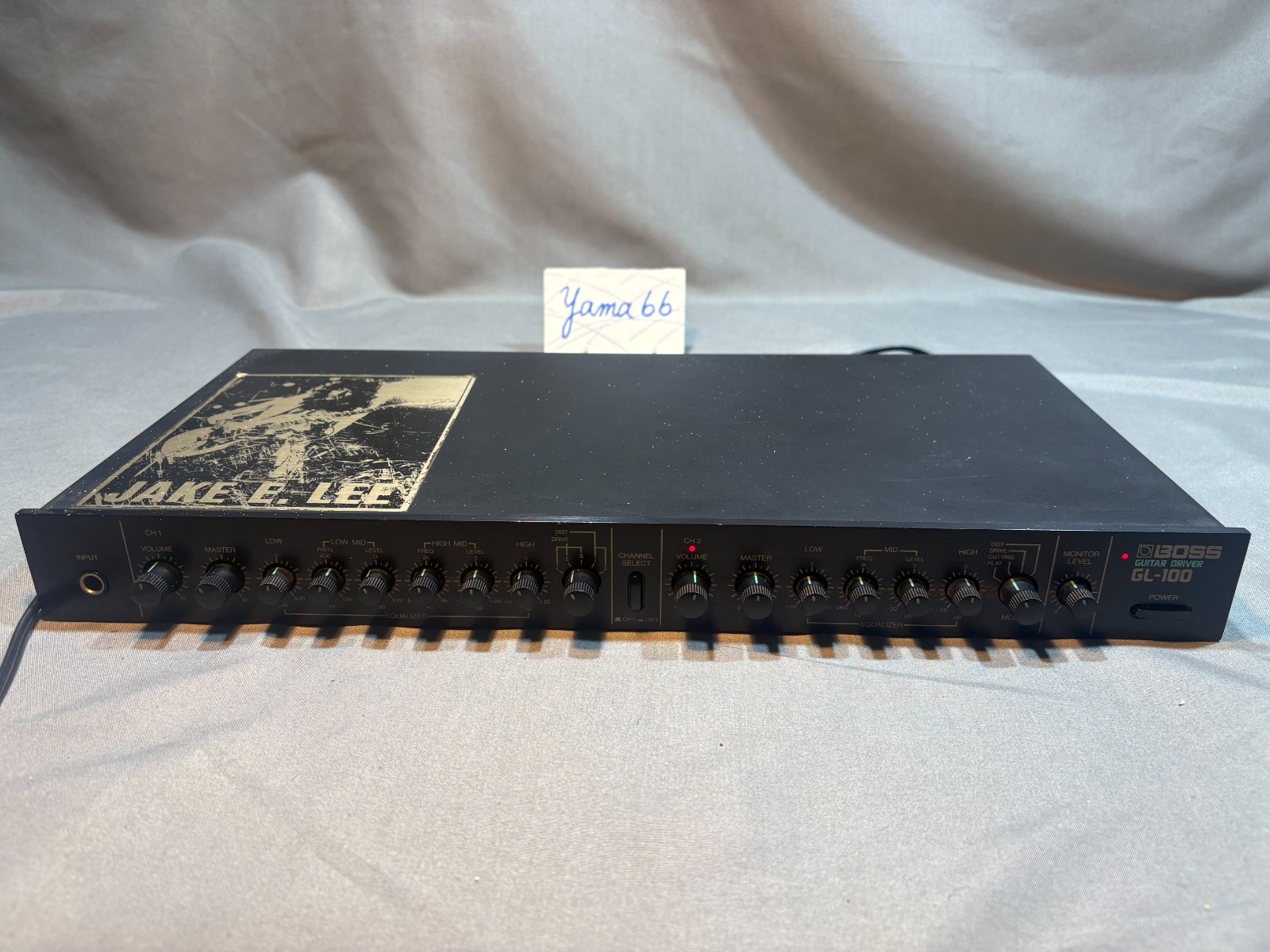 Boss GL-100 Guitar Driver Two Channel Guitar Equalizer Used From Japan