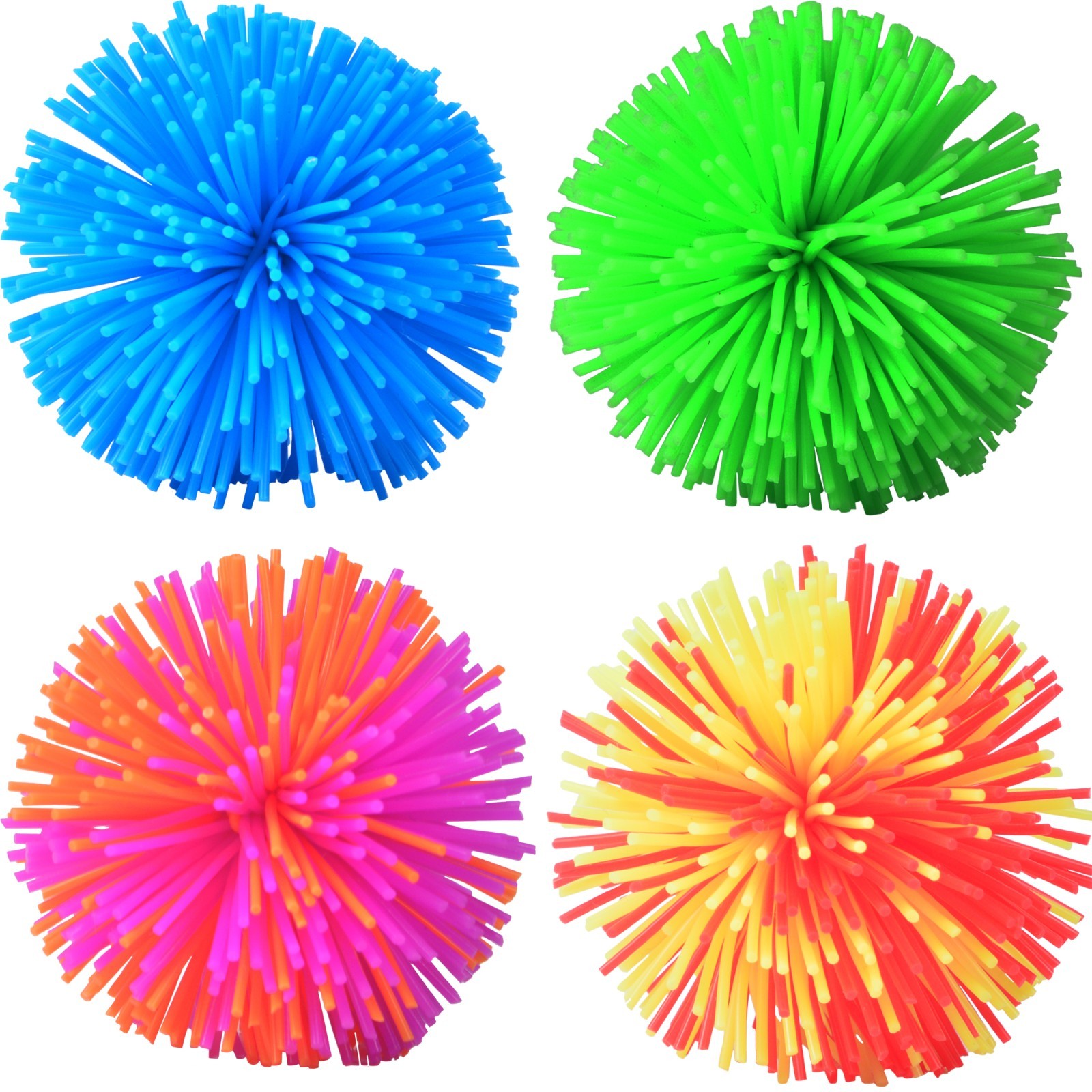 Super Impulse World's Smallest KOOSH Set of 4 Balls/2 Packs # 5349 NEW