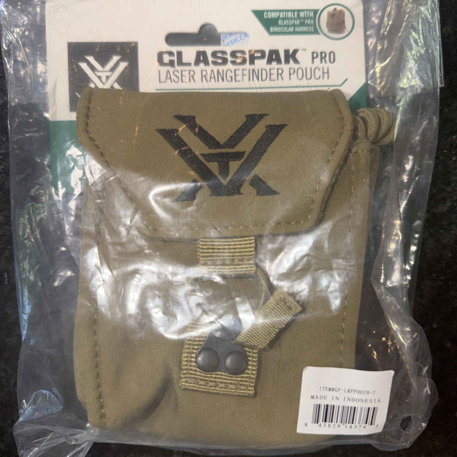 Vortex GlassPak Pro Laser Rangefinder Pouch - Tan
