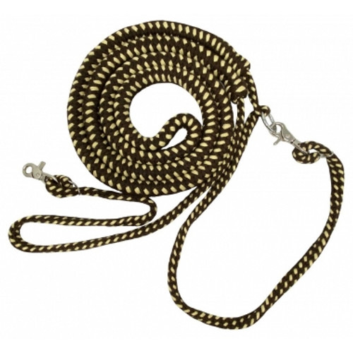 Cotton Braided Extra Long Adjustable Trail Reins/Neck Rope Combo