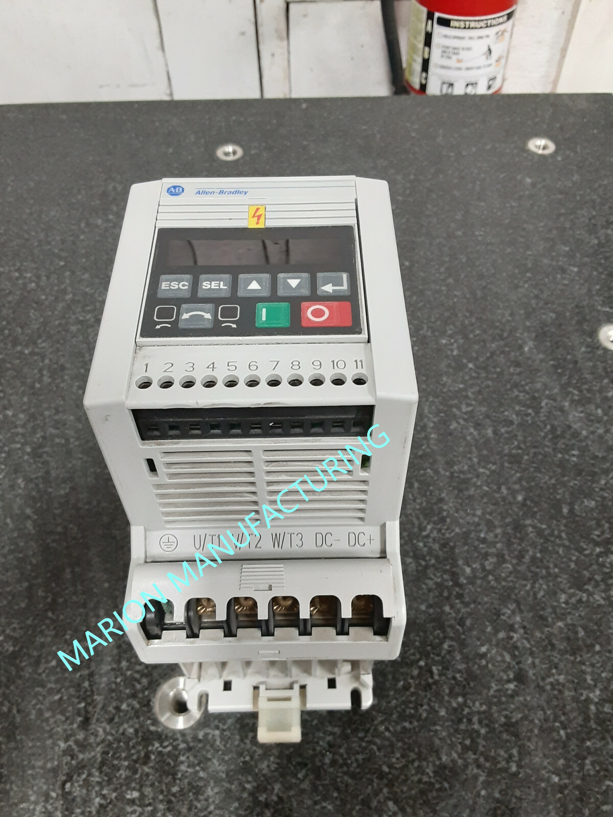 ALLEN BRADLEY 160S AA03NSF1P1 SERIES C 0.55KW/0.75HP SPEED CONTROL