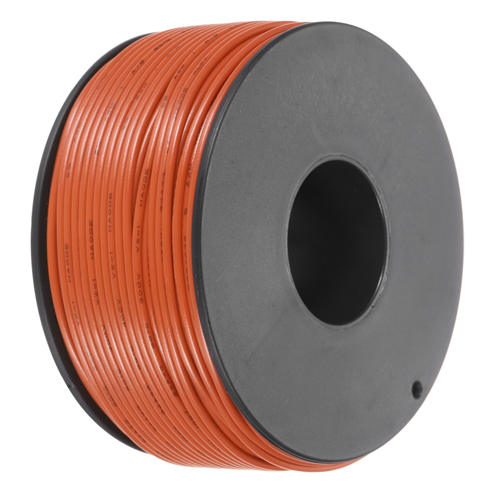 24AWG Wire 24 Gauge Stranded Wire PVC Hookup Wire 50m/164ft Orange, for  Wire