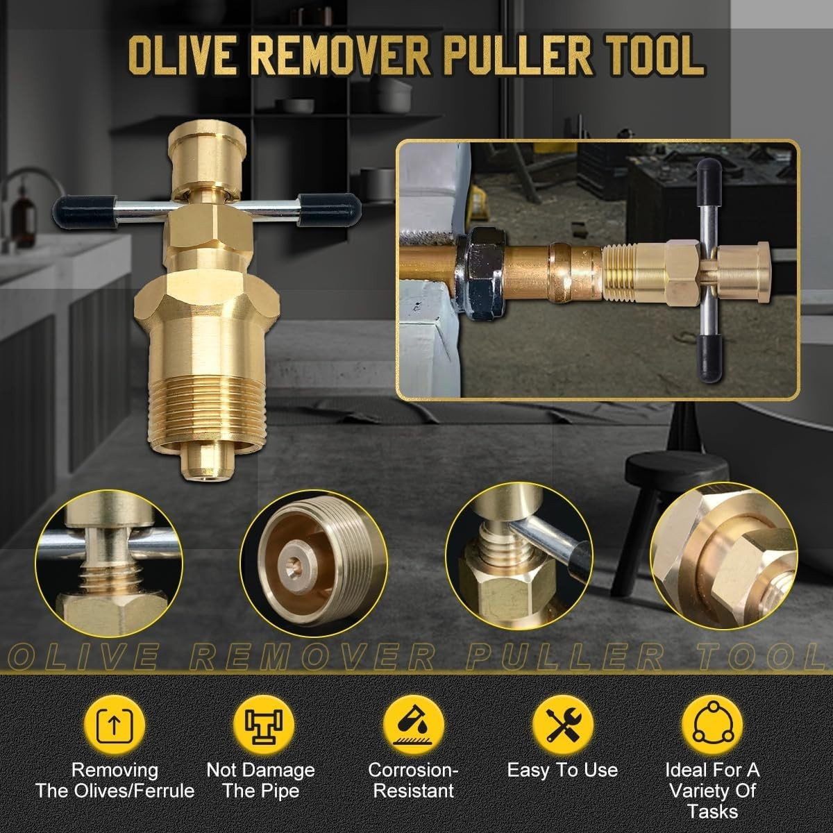 Olive Ferrule Puller - Durable, Corrosion-Resistant Tool for Effortless Use