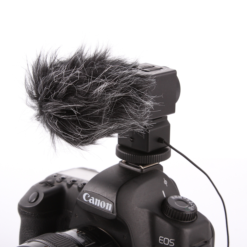 Handheld Cam Recording Microphone Stereo Photography Interview System Set