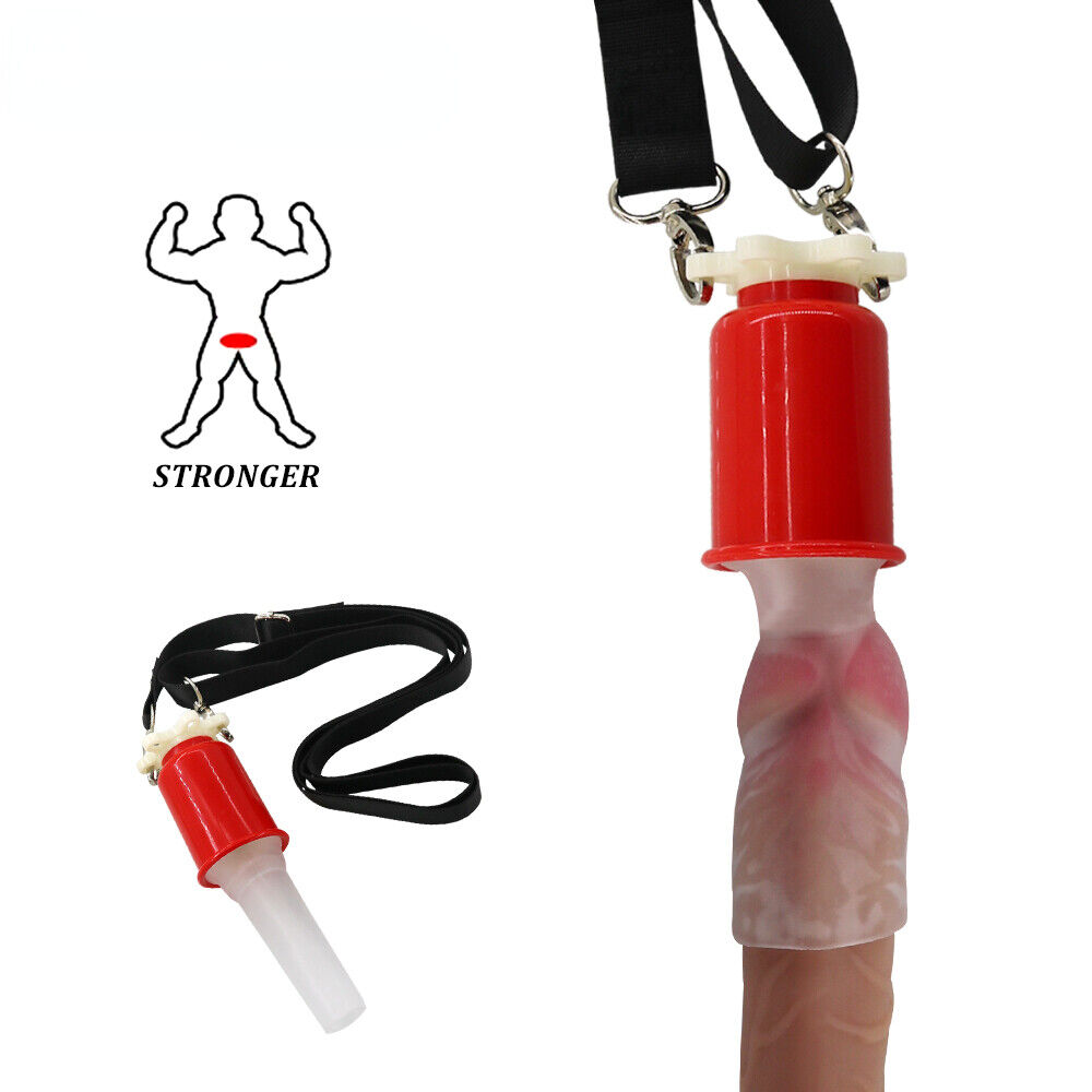 Penis Extender Stretcher Male Growth Vacuum Pump Stretching Hanger Device