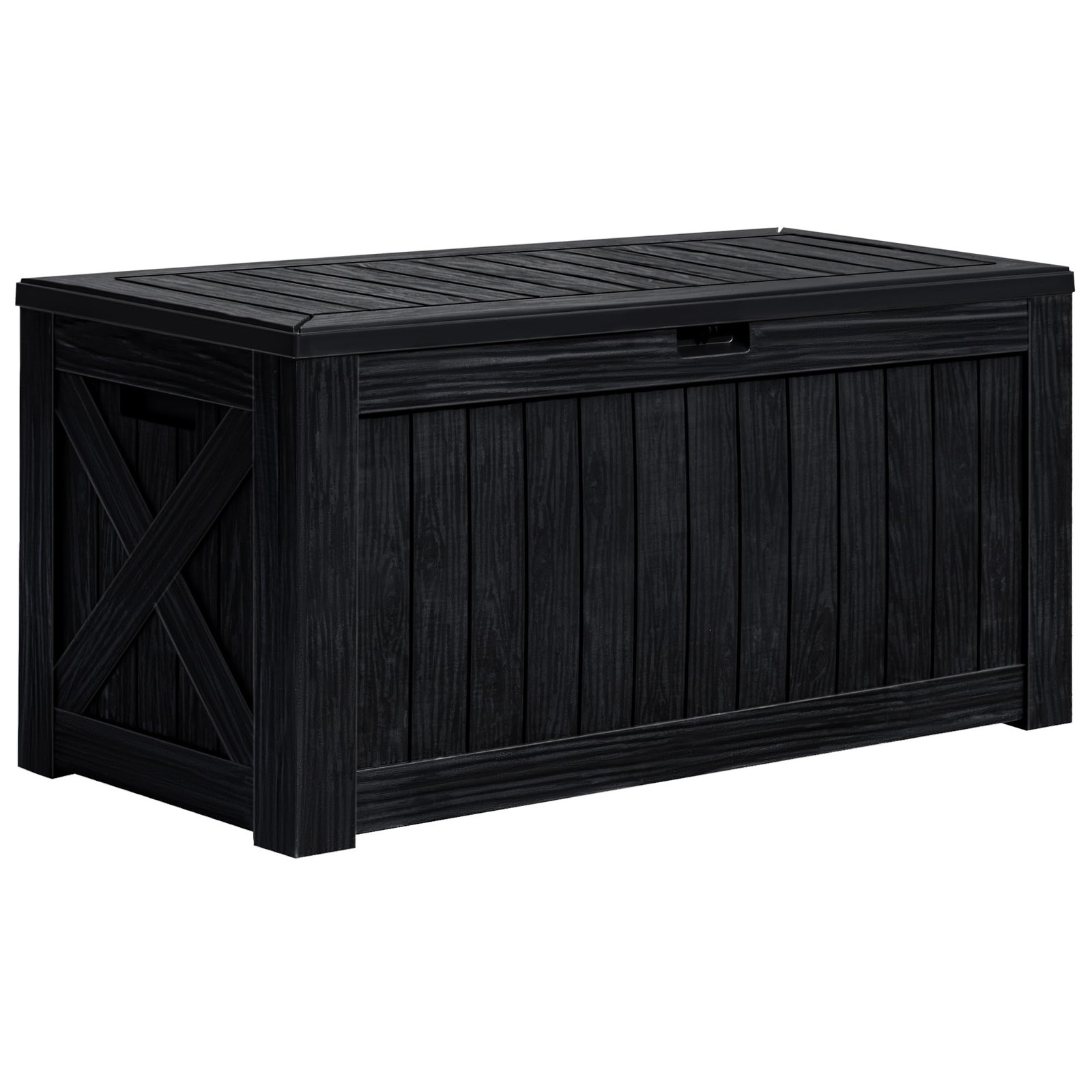 120 Gallon Deck , Resin Outdoor Storage Container for Patio Furniture, Garden...