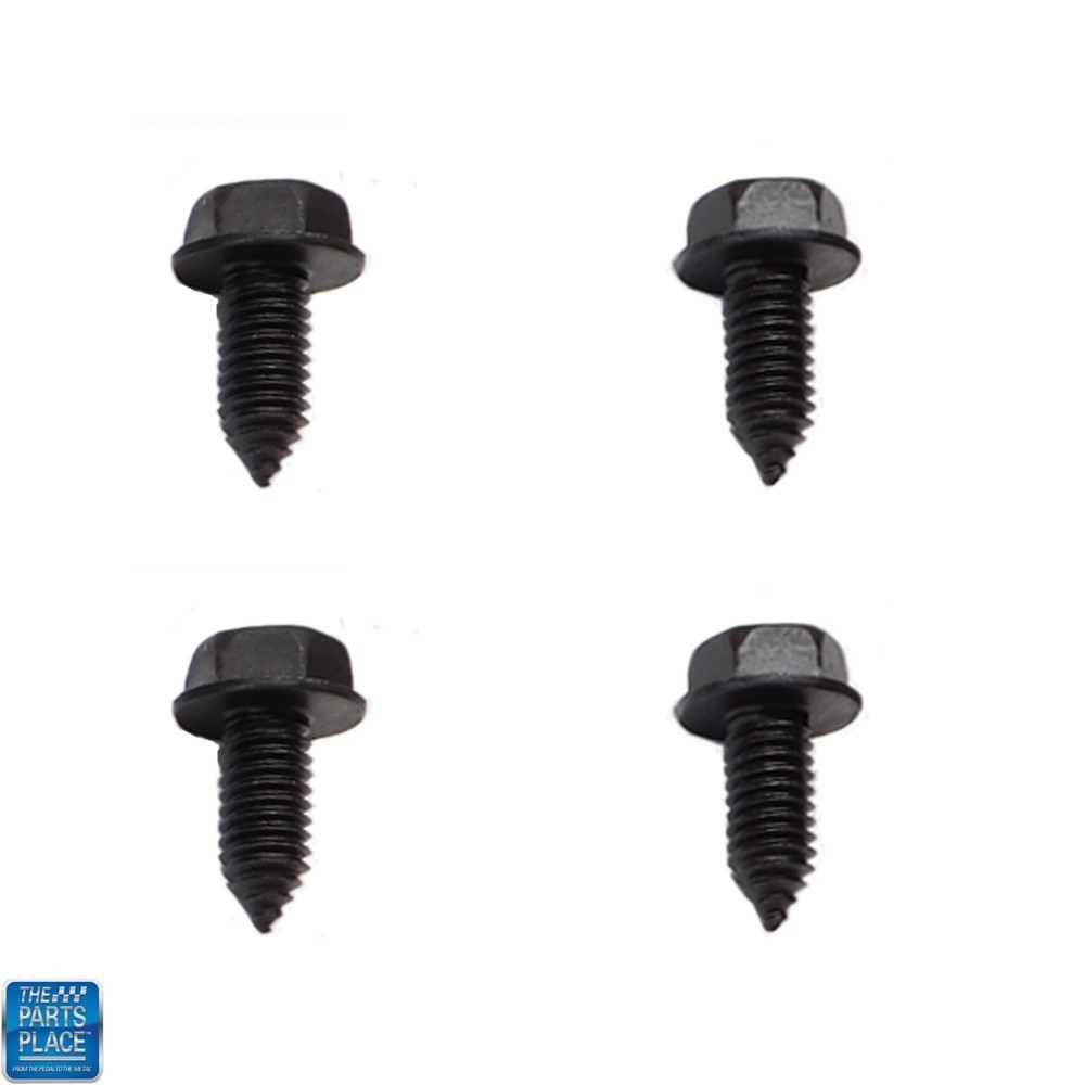 1968-1977 Chevy Cars 4 Bolt Core Support Set For Radiator Top Plate