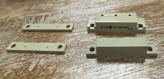 DC2541WG(Gray) 1" Gap Surface Mount Magnetic Contact w/ScrewTerminals 200pcs