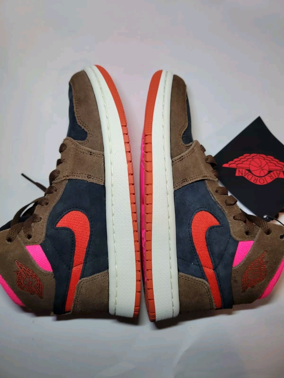 Nike 5 Wmns Air Jordan 1 ZM Air CMFT 2 Cacao Wow Picante Women Shoe DV1305-206