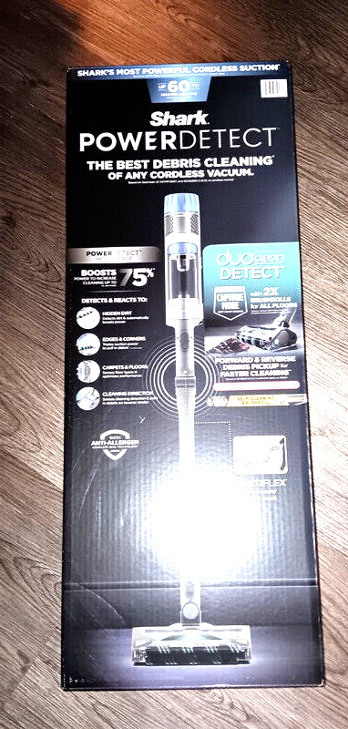 Shark PowerDetect Cordless Stick Vacuum Cleaner - DuoClean Detect Nozzle & Multi