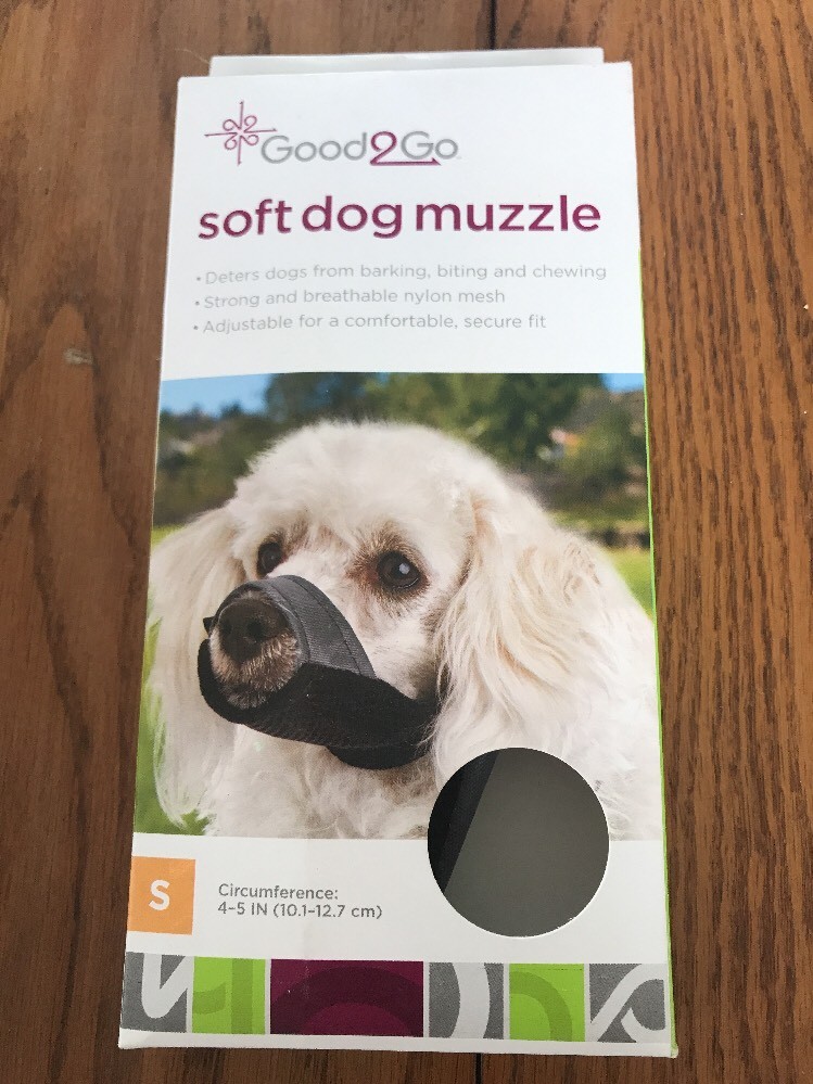 New! Good2Go Soft Dog Muzzle S Ships N 24h