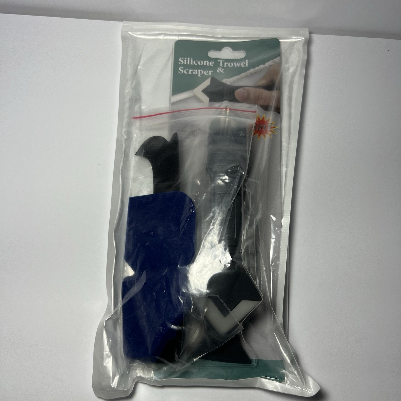 Silicone Caulking Tools-3 in 1 Sealant Finishing Tool Grout Remove Scraper