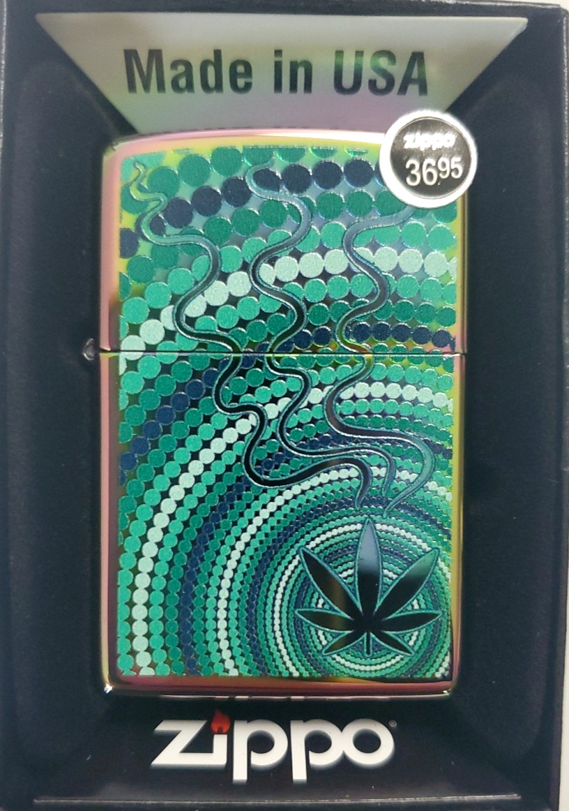 Zippo Lighter  Cannabis Design 48383/ #31