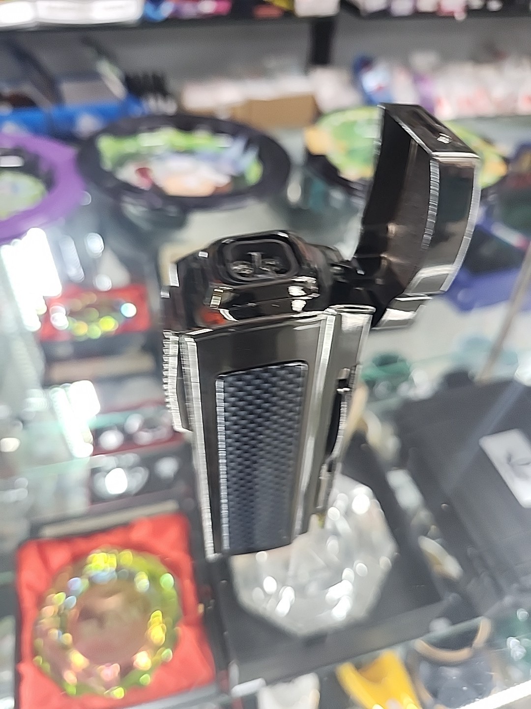 Cigar Torch Lighter with 4 Jet Flame, With Tools And Cigar Cutter