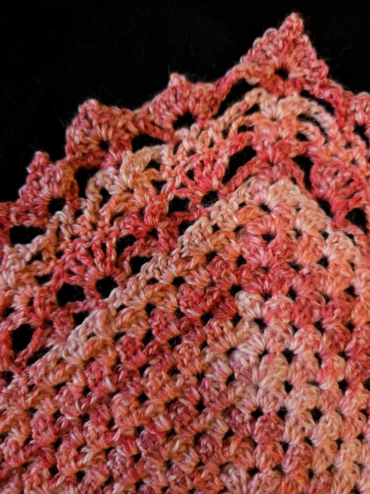 Handmade Crochet Lace Bandana