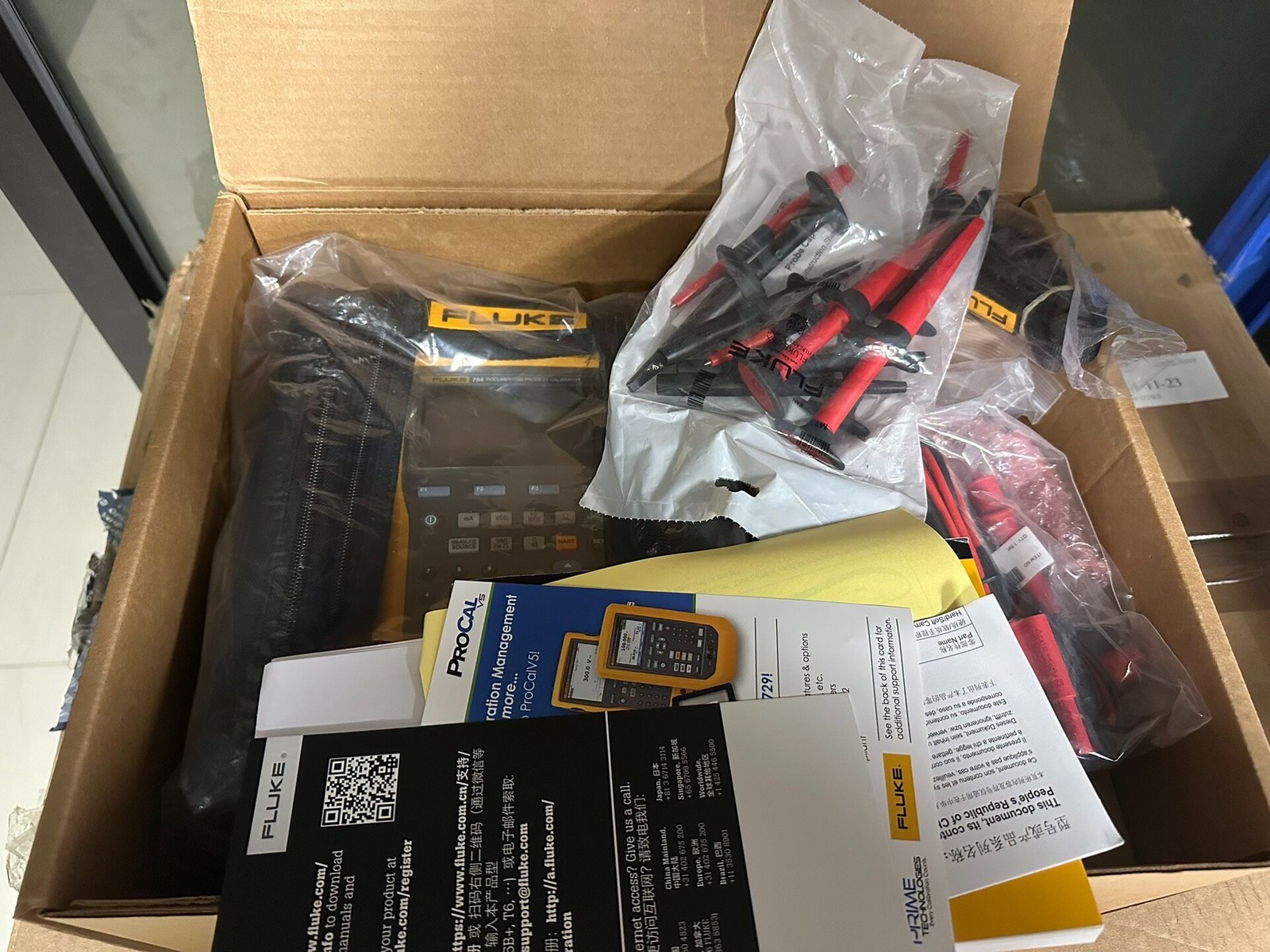 1PCS FLUKE Fluke754 Documenting Multifunction Process Calibrator HART/stock NEW