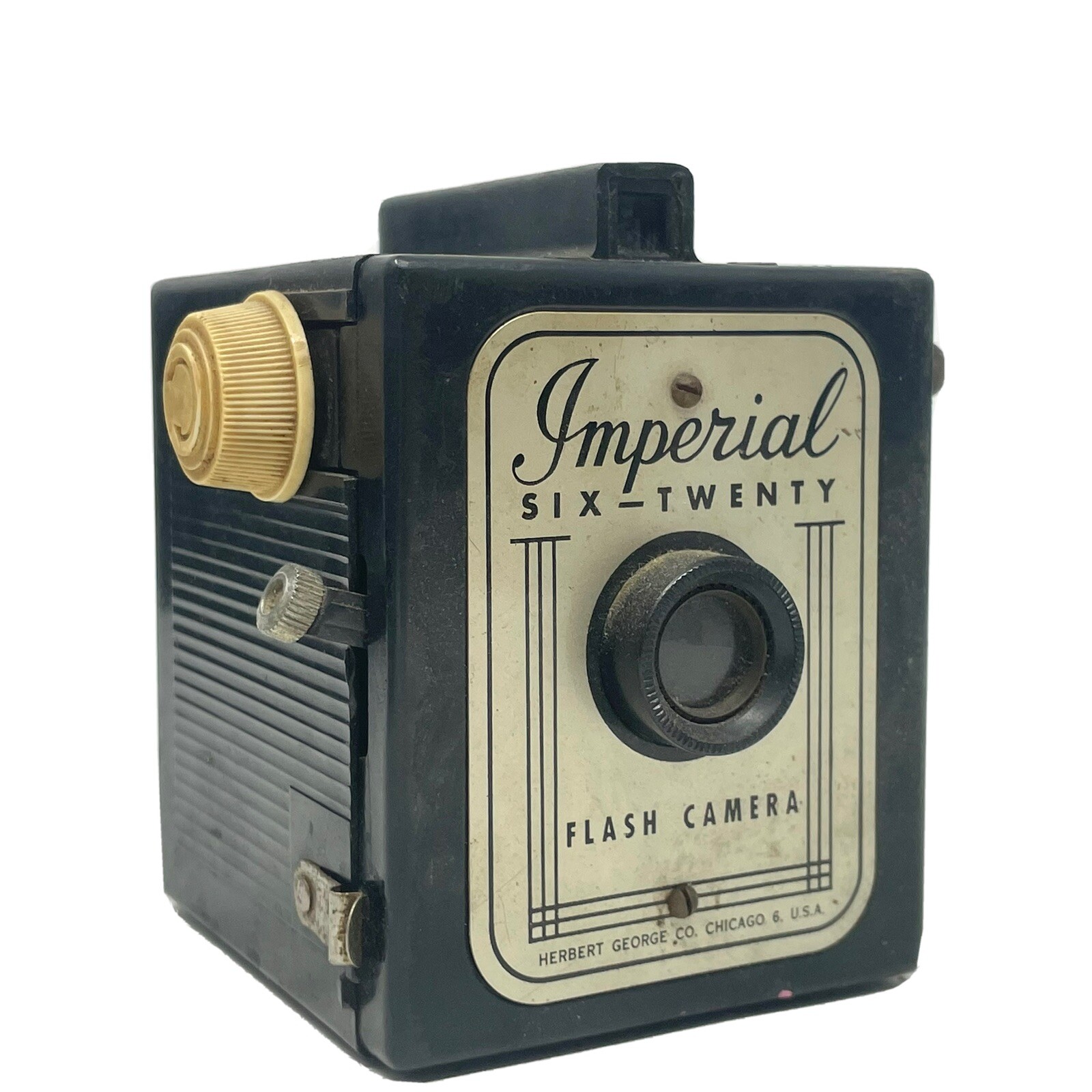 Herbert George Co. Imperial Six-Twenty Flash Camera FOR PARTS/DISPLAY