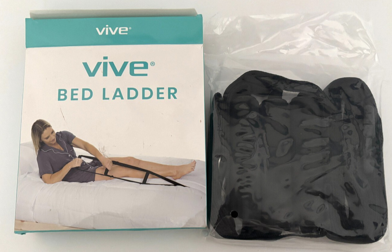 New Sealed VIVE BED LADDER Assist 081020 Medical Nursing PT 48-72" Rope Pull Up