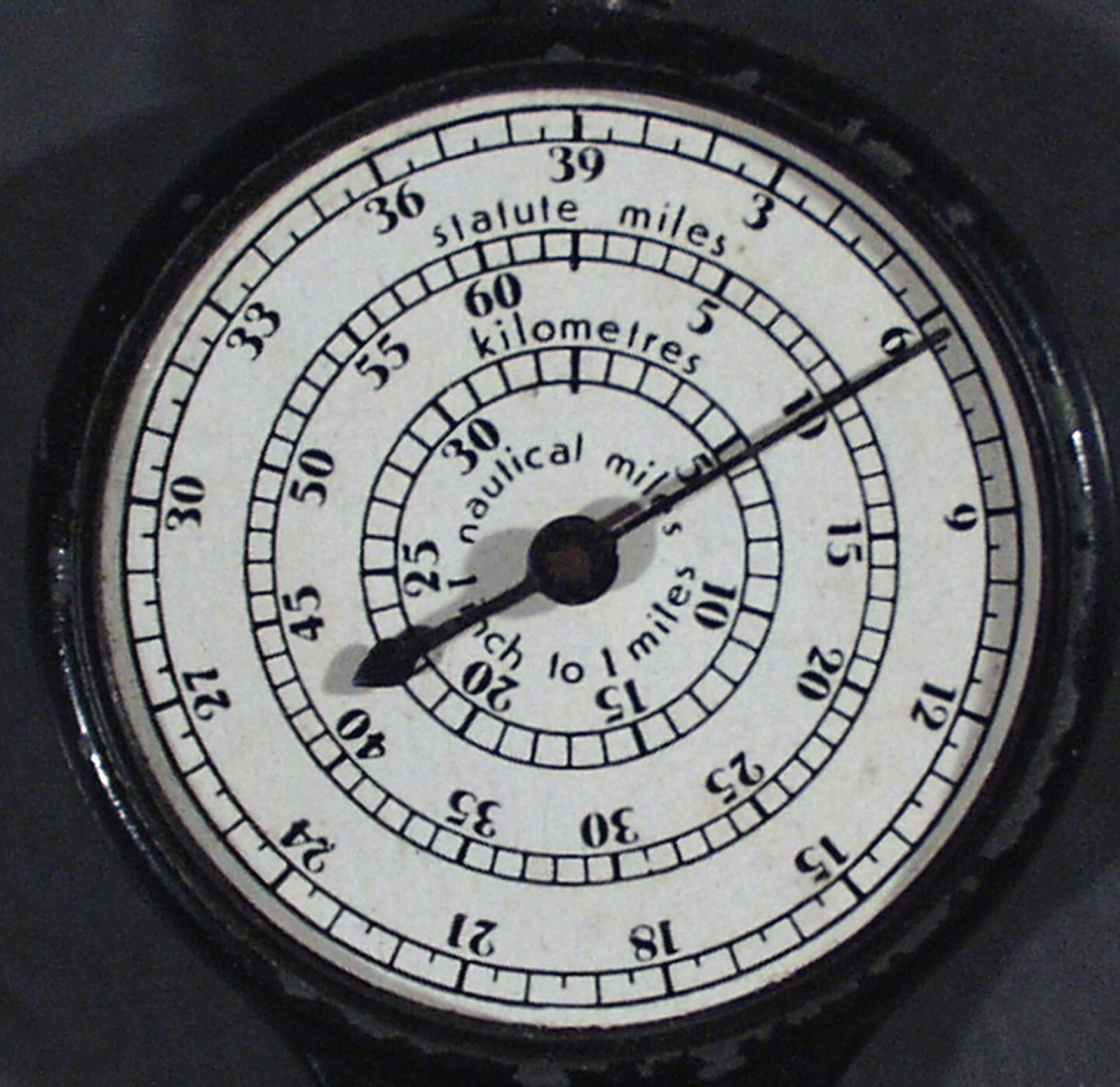 VINTAGE TACRO INCHES TO MILES OPISOMETER COUNTER DISTANCE TOOL, GERMANY
