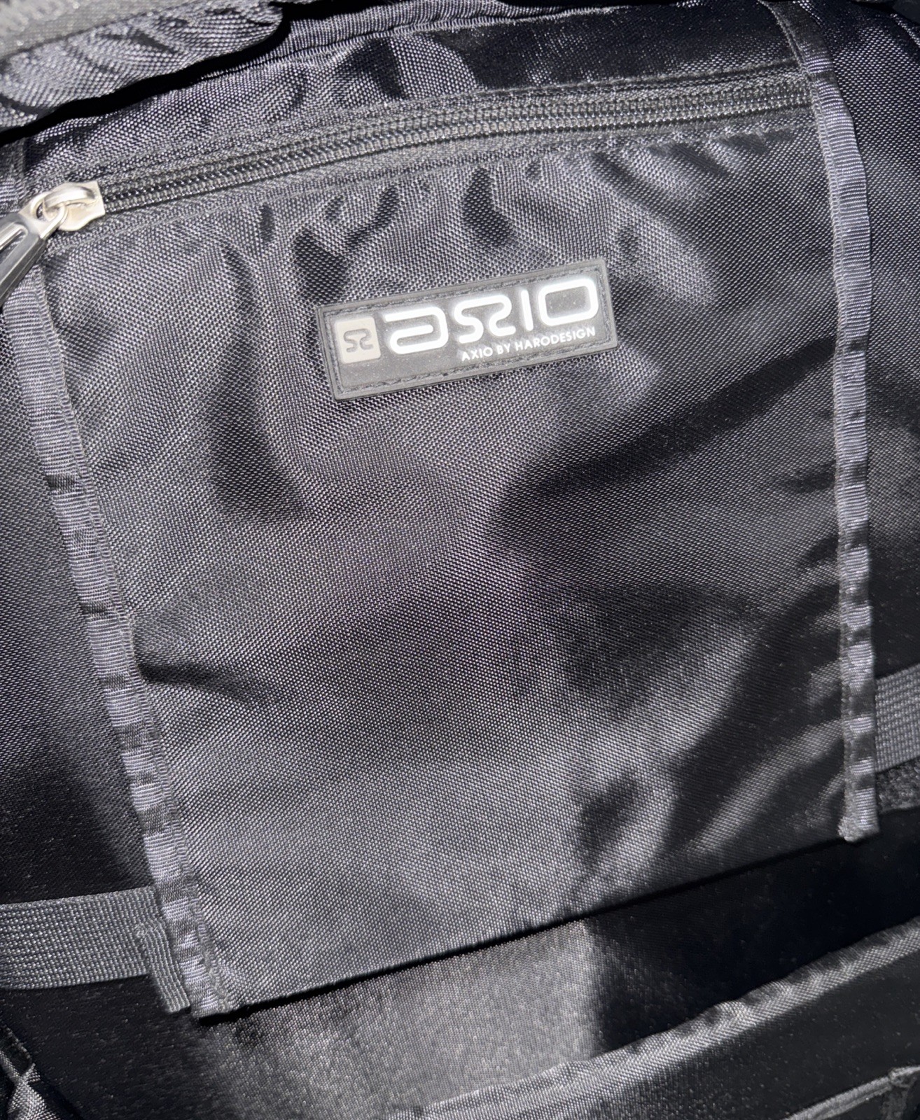 Axio By Harodesign Black Hardshell Motorcycle / Bike Protective Backpack