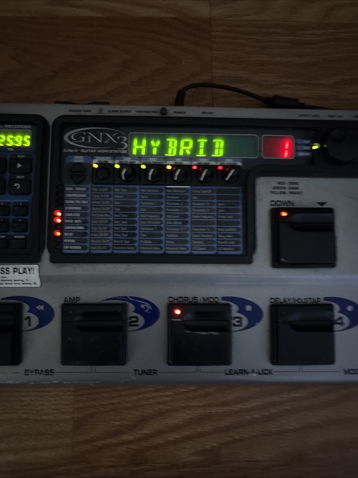DigiTech GNX3 Guitar Workstation Multi-Effects Guitar Effect Pedal