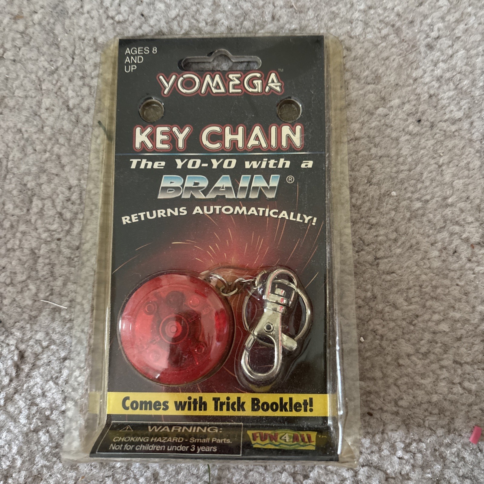 Duncan Yo-Yo Keychain 1998 Vintage Red