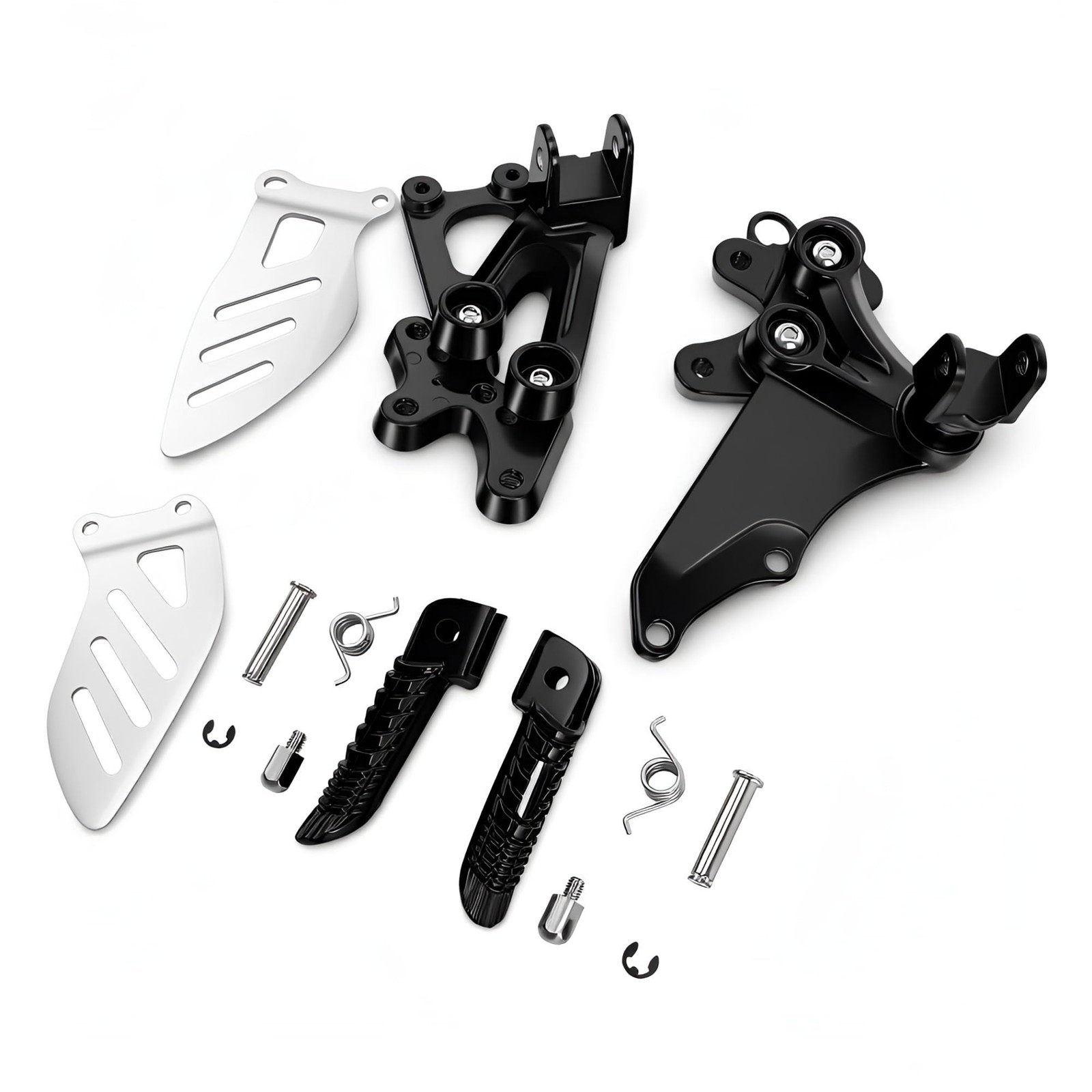Motorcycles Front Footrest Footpegs Bracket Fit For SUZUKI GSXR600 GSXR 600 7...