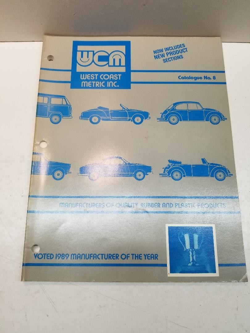 1989 West Coast Metric Catalog No. 8