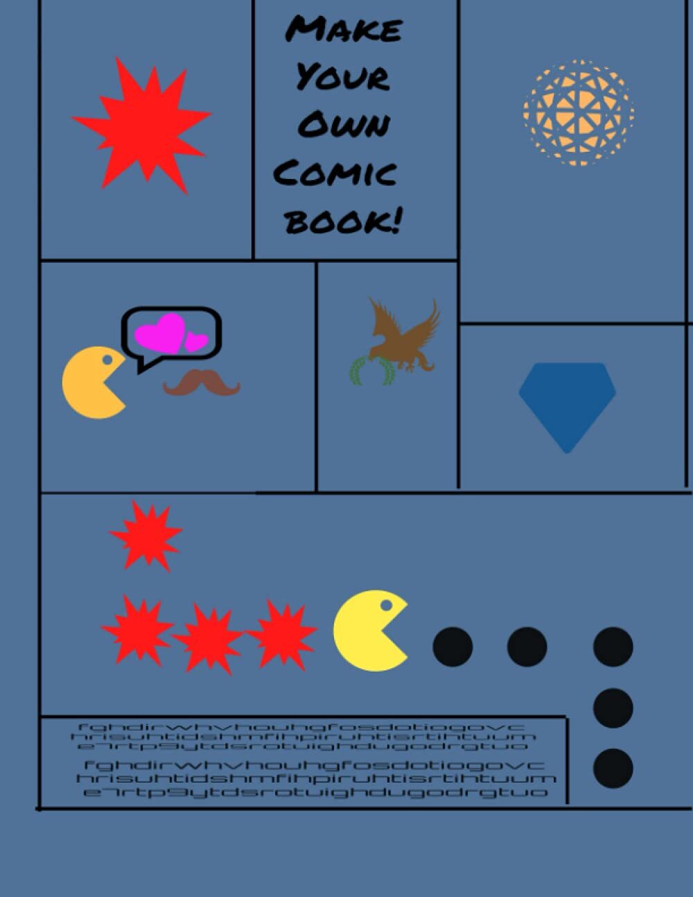 Make Your Own Comic Book!: 6" x 9" / Comic Book / 100 Pages