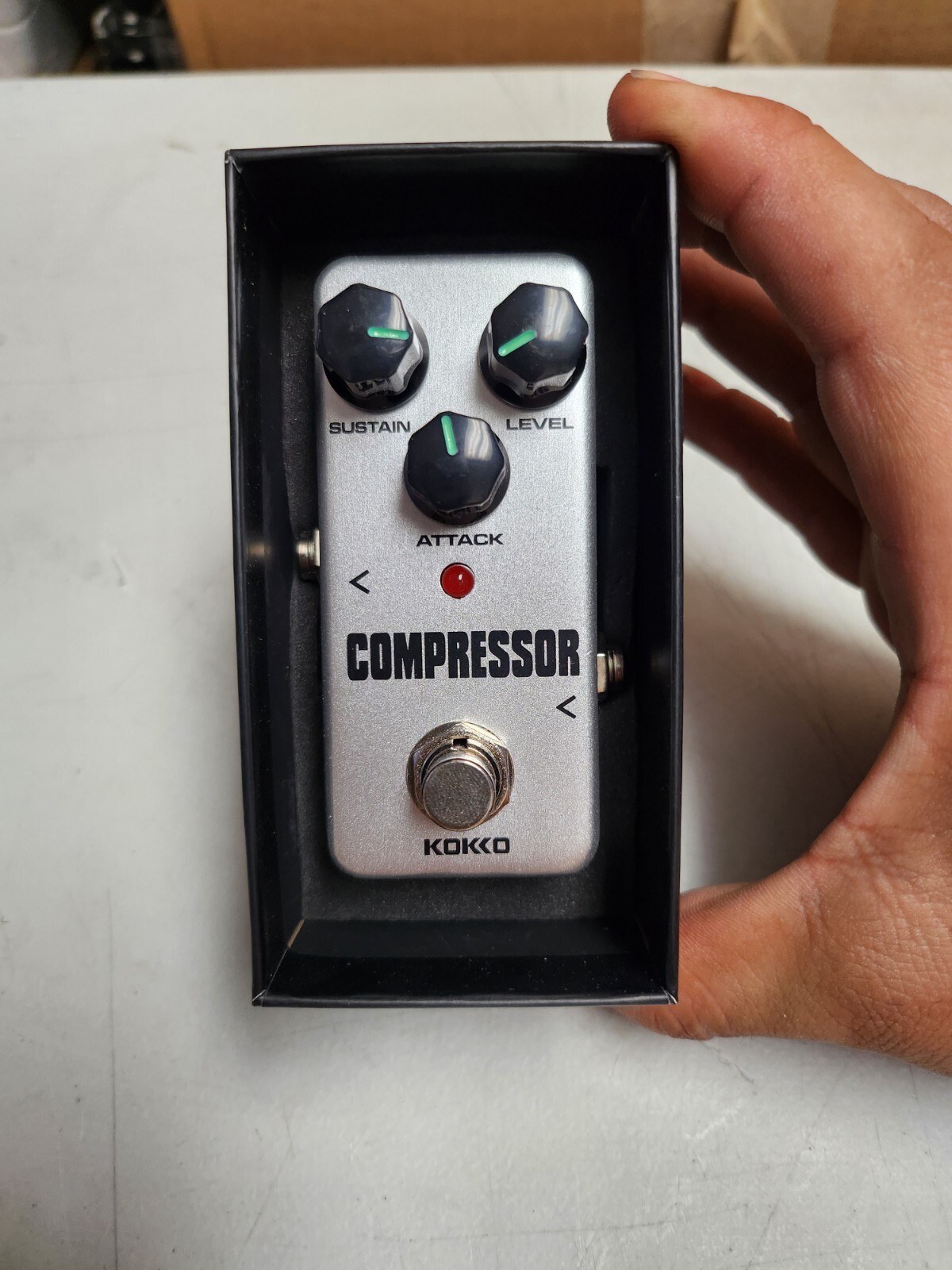 KOKKO FCP2 Mini Compressor Pedal Portable Guitar Effect Pedal True Bypass