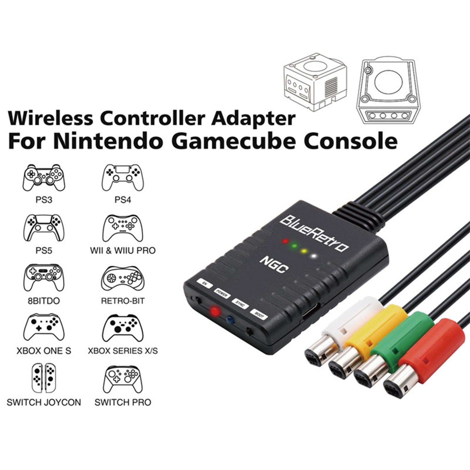 Wireless Controllers Adapter For NGC GameCube For Xbox One S For Series X|S
